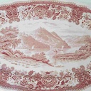[458163862] Fleischplatte 30,7x20,2 cm Villeroy & Boch Burgenland Rot gebraucht - sehr gut Bild 3