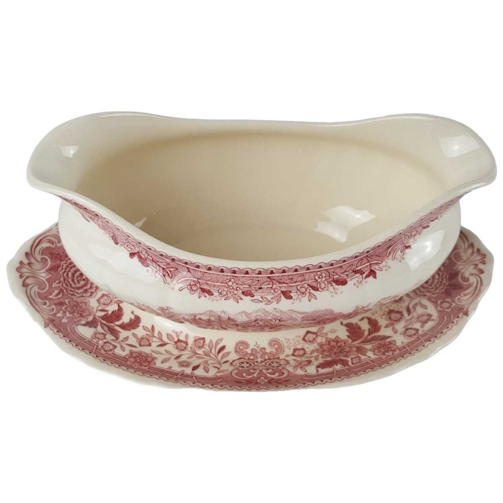 [458163864] Sauciere mit Teller 1tlg Villeroy & Boch Burgenland Rot Bild 2