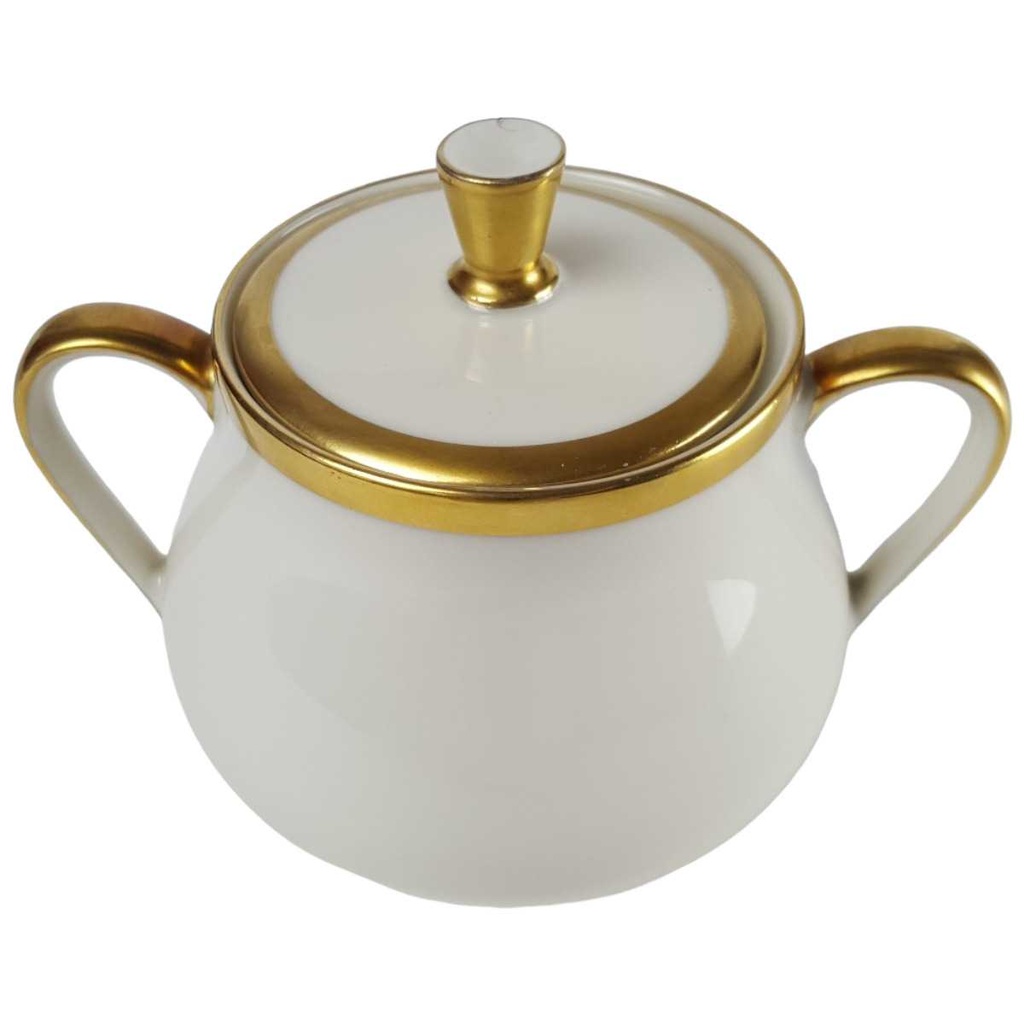 [458163872] Zuckerdose Goldrand 0,3 L Eschenbach Alte Formen W507 gebraucht - gut Bild 2