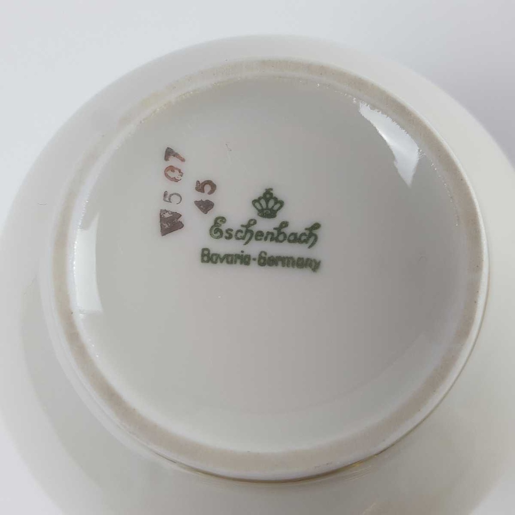 [458163873] Milchkännchen Goldrand 0,2 L Eschenbach Alte Formen W507 Bild 7