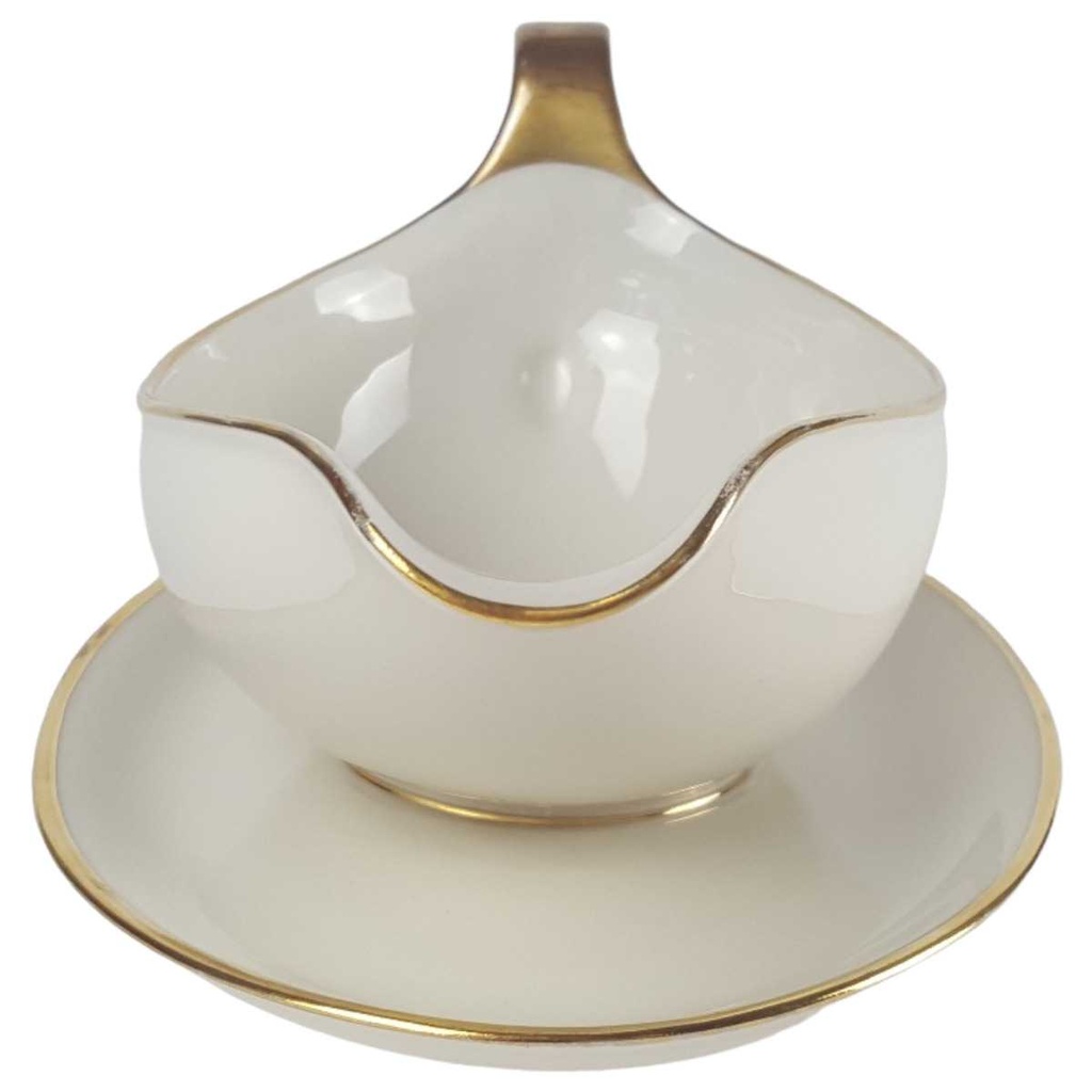 [458163874] Sauciere Goldrand 0,25 L Eschenbach Alte Formen W3636 gebraucht - gut Bild 2