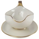 [458163874] Sauciere Goldrand 0,25 L Eschenbach Alte Formen W3636 gebraucht - gut Bild 2