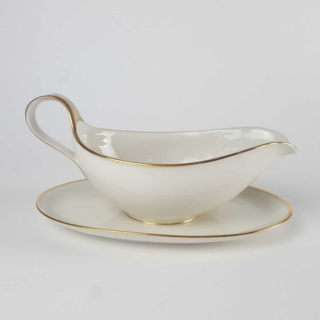 [458163874] Sauciere Goldrand 0,25 L Eschenbach Alte Formen W3636 gebraucht - gut Bild 3