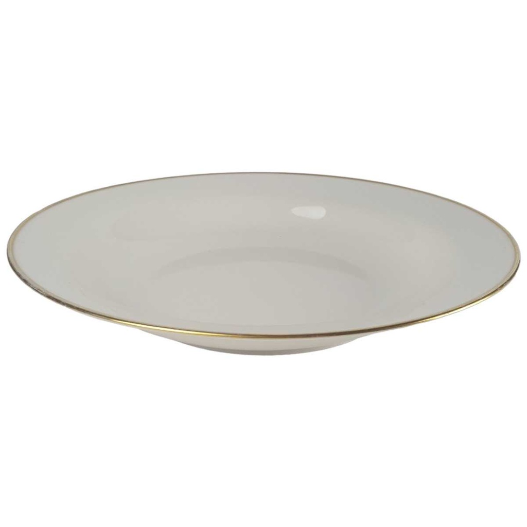 [458163875] Suppenteller Goldrand 22,5 cm Eschenbach Rita gebraucht - gut Bild 2