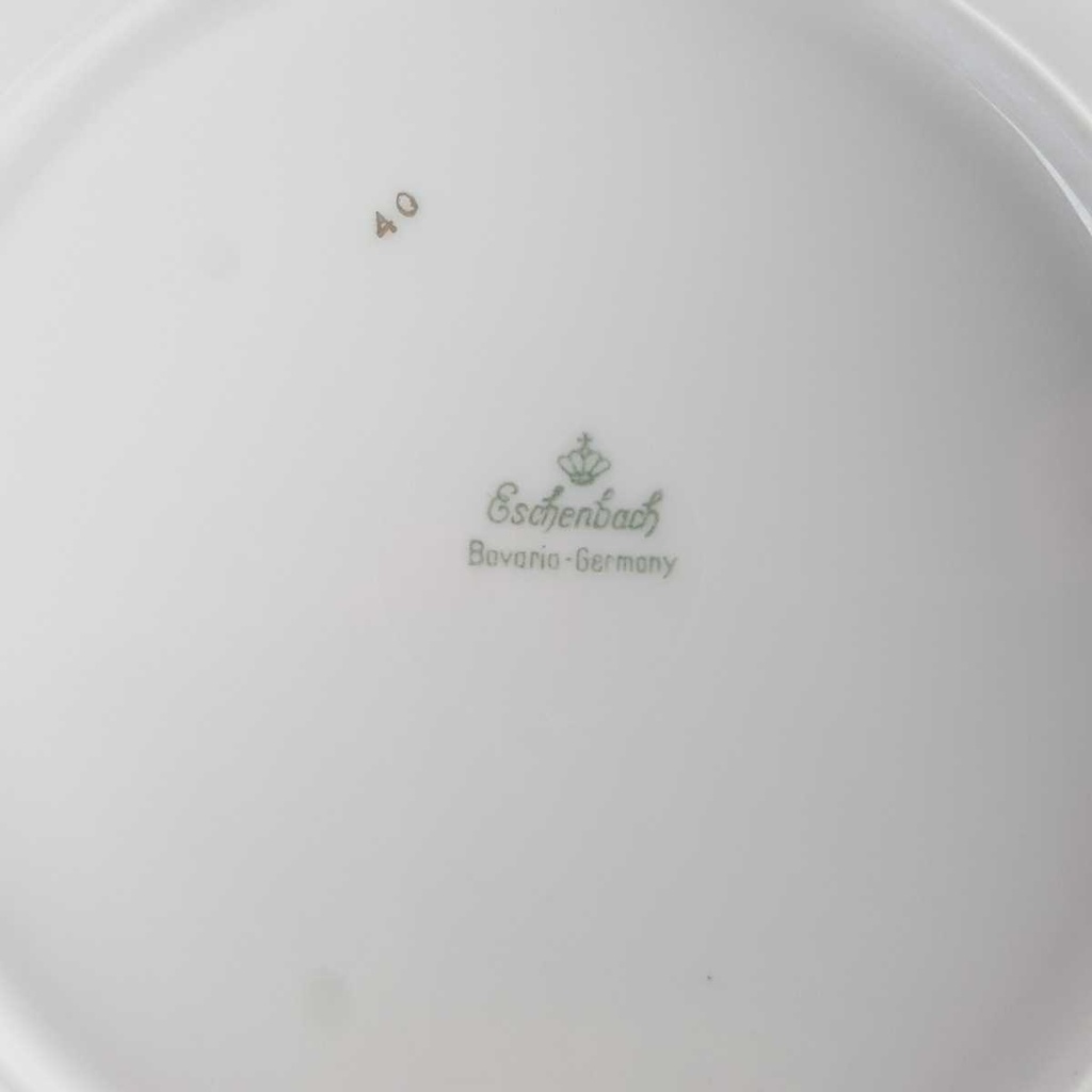 [458163875] Suppenteller Goldrand 22,5 cm Eschenbach Rita gebraucht - gut Bild 4