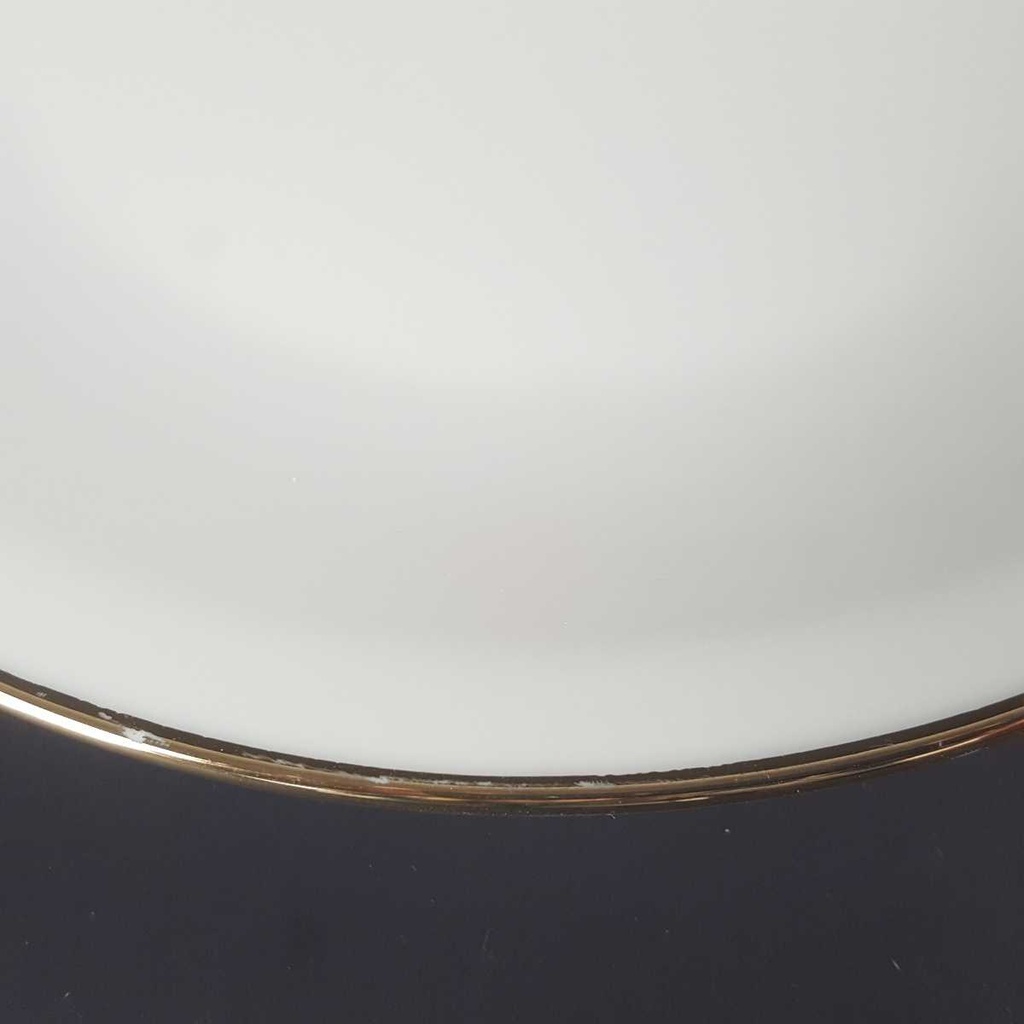 [458163889] Tortenplatte Kuchenplatte Tortenständer Goldrand Eschenbach Alte Formen W3636 gebraucht - gut Bild 3