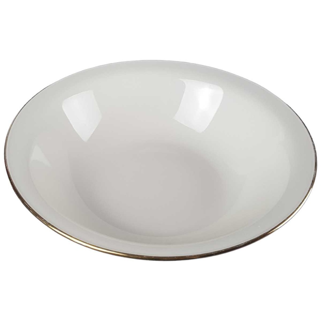 [458163891] Schüssel Goldrand 25,2 cm Eschenbach 2 mm gebraucht - gut Bild 2