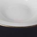 [458163891] Schüssel Goldrand 25,2 cm Eschenbach 2 mm gebraucht - gut Bild 3