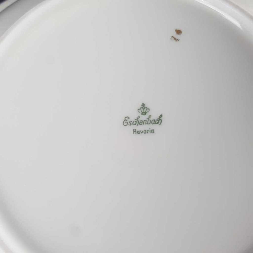 [458163891] Schüssel Goldrand 25,2 cm Eschenbach 2 mm gebraucht - gut Bild 4
