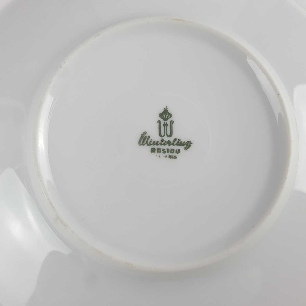 [458163894] Untertasse 15,1 cm Winterling Röslau Rosendekor gebraucht - gut Bild 4