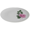 [458163896] Kuchenteller Dessertteller 19,5 cm Winterling Röslau Rosendekor gebraucht - gut Bild 2