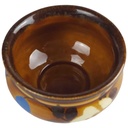 [458163897] Dipschale 0,05 L Schramberg Blumendekor braun Blumen gebraucht - sehr gut Bild 2