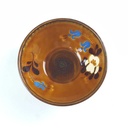 [458163898] Schale 0,3 L 15,3 cm Schramberg Blumendekor braun Blumen gebraucht - gut Bild 4
