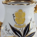 [458163900] Kaffeekanne klein Golddekor 0,55 L Hagemann Porzellan gebraucht - gut Bild 5