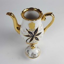 [458163900] Kaffeekanne klein Golddekor 0,55 L Hagemann Porzellan gebraucht - gut Bild 6