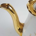[458163900] Kaffeekanne klein Golddekor 0,55 L Hagemann Porzellan gebraucht - gut Bild 8