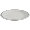 [458163903] Speiseteller Essteller 23 cm John Tams Banquet blauer Rand gebraucht - gut Bild 2