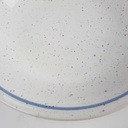 [458163904] Suppenteller 19,5 cm John Tams Banquet blauer Rand gebraucht - gut Bild 3