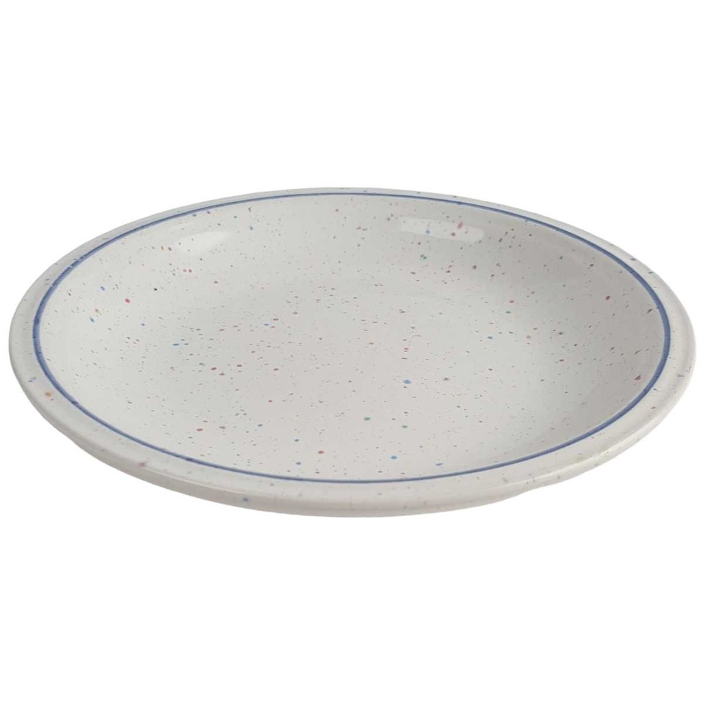 [458163905] Kuchenteller Dessertteller 19 cm John Tams Banquet blauer Rand gebraucht - gut Bild 2