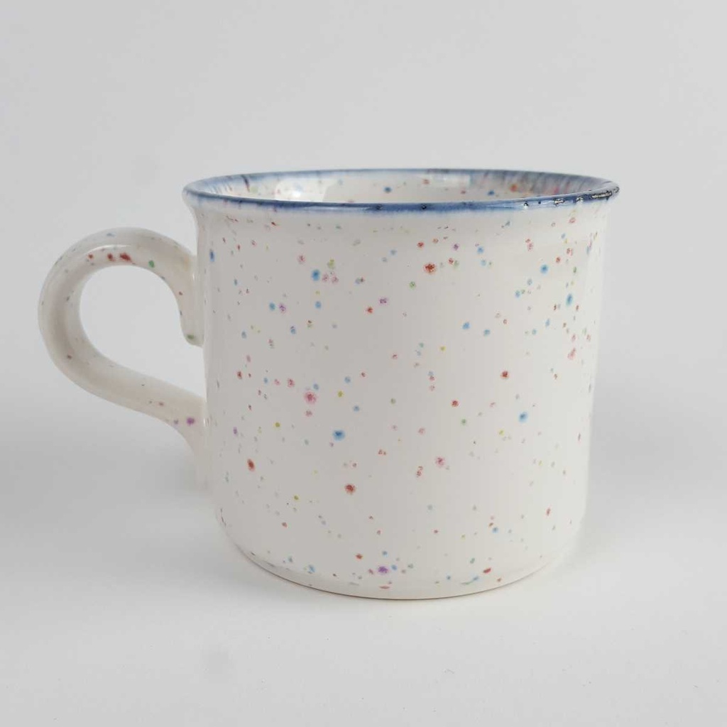 [458163907] Kaffeetasse 0,15 L John Tams Banquet blauer Rand gebraucht - sehr gut Bild 3