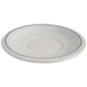 [458163909] Untertasse John Tams Banquet blauer Rand Bild 2