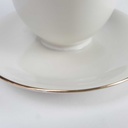 [458163910] Sauciere Goldrand 0,4 L Winterling elfenbein Beige gebraucht - gut Bild 4