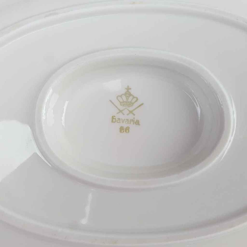[458163910] Sauciere Goldrand 0,4 L Winterling elfenbein Beige gebraucht - gut Bild 6