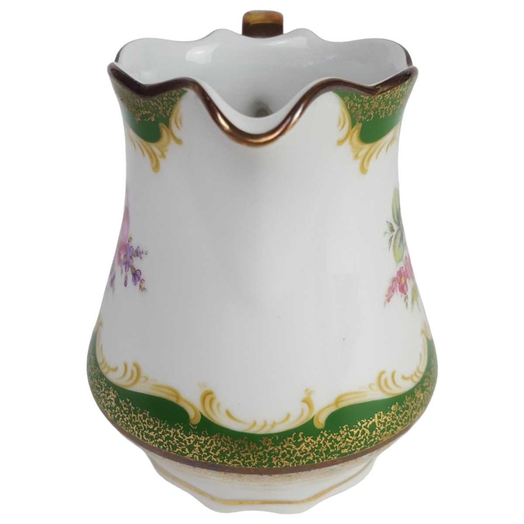 [458163911] Milchkännchen Goldrand 0,2 L Winterling Röslau Blumendekor Blumen gebraucht - gut Bild 2