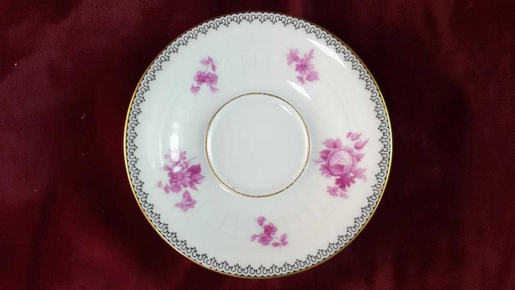 [45816399] Tasse Espressotasse mit Untertasse Goldrand Thomas Porzellan Bavaria gebraucht - gut Bild 4