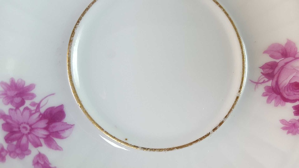 [45816399] Tasse Espressotasse mit Untertasse Goldrand Thomas Porzellan Bavaria gebraucht - gut Bild 5