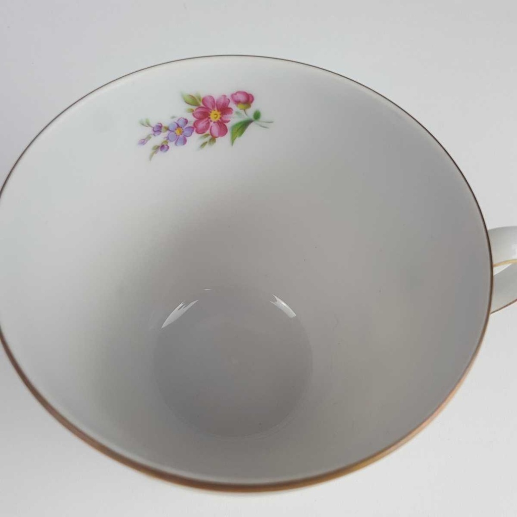 [458164151] Kaffeetasse Goldrand Winterling Röslau Blumendekor Blumen gebraucht - gut Bild 4