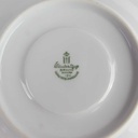 [458164152] Untertasse Goldrand 14,7 cm Winterling Röslau Blumendekor Blumen gebraucht - gut Bild 5