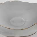 [458164154] Sauciere Goldrand 1tlg 0,35 L Schaller weiß Bavaria gebraucht - akzeptabel Bild 4