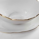 [458164154] Sauciere Goldrand 1tlg 0,35 L Schaller weiß Bavaria gebraucht - akzeptabel Bild 5