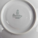 [458164157] Untertasse Goldrand 14,9 cm Winterling Kirchenlamitz grau Dekor gebraucht - gut Bild 4