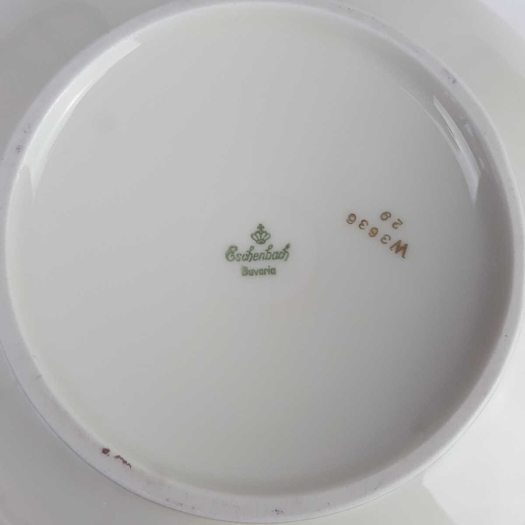 [458164160] Ragoutterrine Terrine Servierschüssel Goldrand 1 L Eschenbach Alte Formen W3636 gebraucht - gut Bild 7