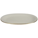 [458164162] Servierplatte Fleischplatte Goldrand 31,9x20,4 cm Eschenbach Alte Formen gebraucht - gut Bild 2