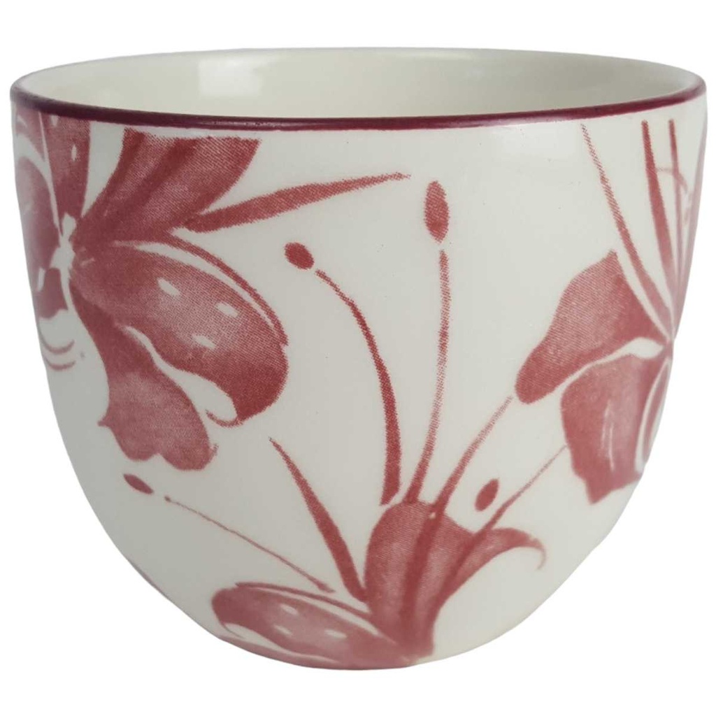 [458164164] Kaffeetasse ohne Stempel 0,2 L Grindley English Bonapart Rot gebraucht - gut Bild 2