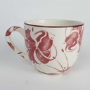 [458164164] Kaffeetasse ohne Stempel 0,2 L Grindley English Bonapart Rot gebraucht - gut Bild 3
