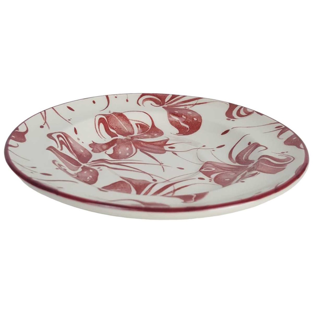 [458164165] Untertasse mit Stempel 14,9 cm Grindley English Bonapart Rot gebraucht - gut Bild 2