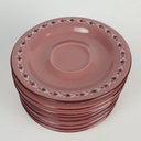 [2119133] 8er Set Keramik Blumendekor altrose Untertassen D 15,2 cm Bild 4