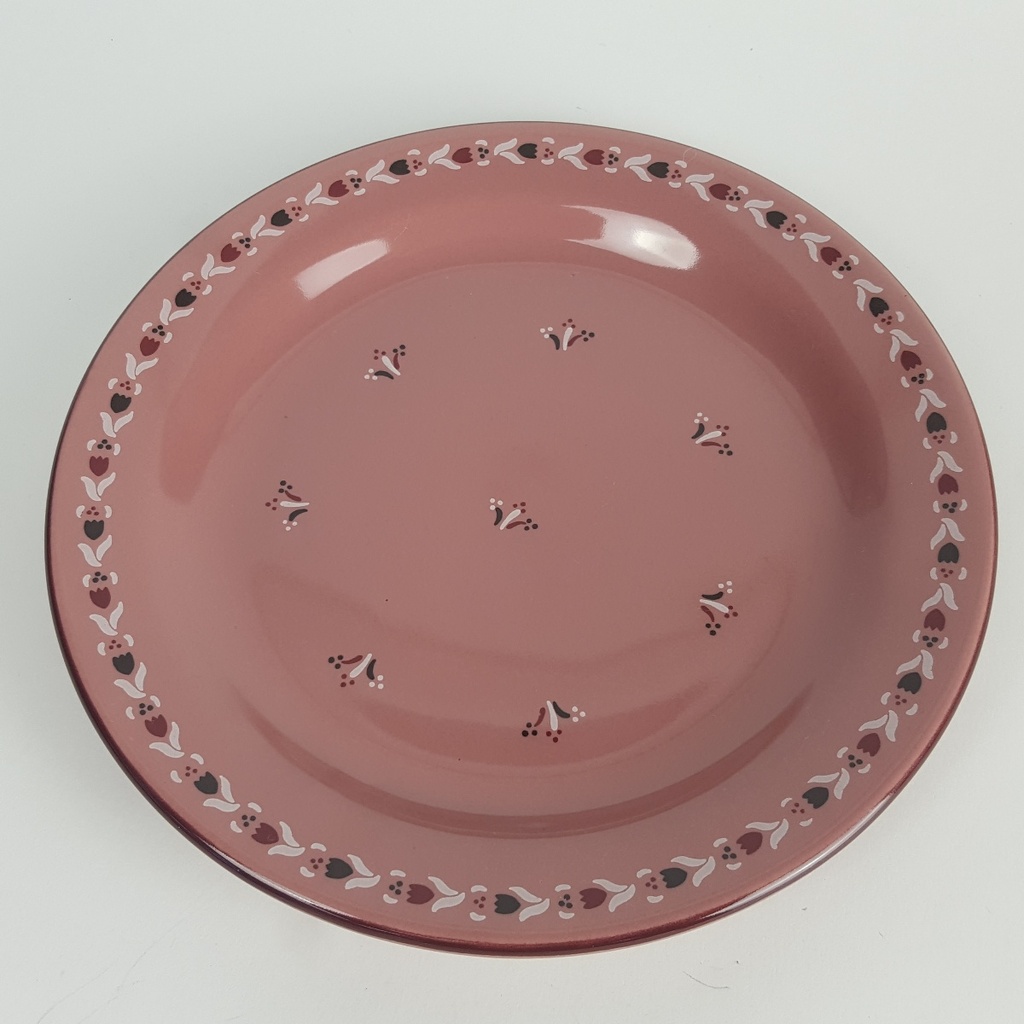[2119134] 8er Set Keramik Blumendekor altrose Kuchenteller D 19 cm Bild 5