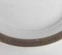 [458164174] Kuchenteller Dessertteller 19,4 cm Eschenbach Venedig Perlrand Platinrand Bavaria gebraucht - gut Bild 4