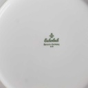 [458164174] Kuchenteller Dessertteller 19,4 cm Eschenbach Venedig Perlrand Platinrand Bavaria gebraucht - gut Bild 5