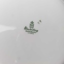 [458164175] Kuchenteller Dessertteller Goldrand 19,5 cm Winterling Kirchenlamitz grau Dekor gebraucht - gut Bild 4