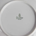 [2119136] 8er Set Kuchenteller Dessertteller Goldrand 19,8 cm Winterling Kirchenlamitz grau Dekor gebraucht - gut Bild 6
