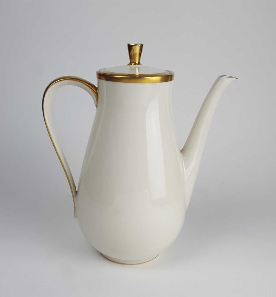 [458164177] Kaffeekanne Goldrand Eschenbach Alte Formen W507 gebraucht - gut Bild 3