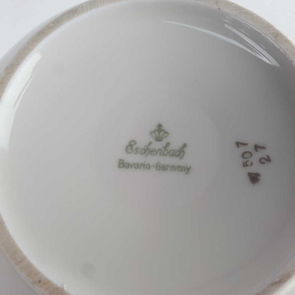 [458164177] Kaffeekanne Goldrand Eschenbach Alte Formen W507 gebraucht - gut Bild 10