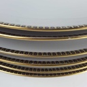 [2119138] 6er Set Speiseteller Essteller 24 cm Schumann Arzberg Form 3009 gebraucht - gut Bild 5