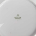 [2119139] 6er Set Suppenteller Goldrand 22,3 cm Seltmann Weiden Vohenstrauß weiß gebraucht - gut Bild 8